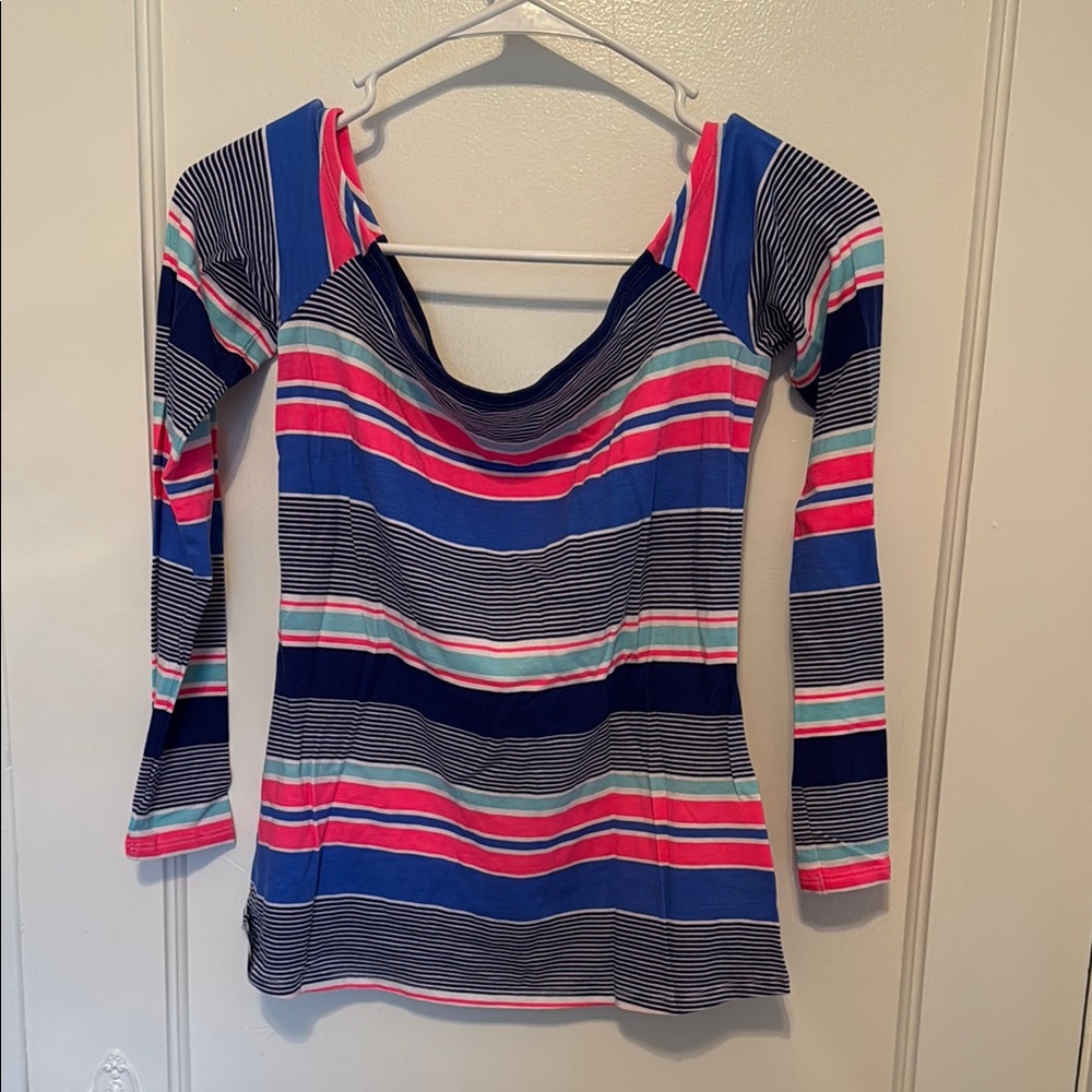 Lilly Pulitzer Off the Shoulder Top